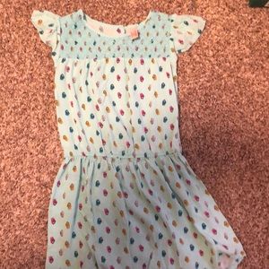 Cat and jack blue owl dress